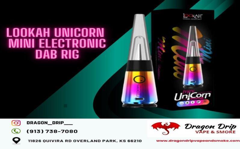 Lookah UNICORN Mini Electronic Dab Rig  available in Overland Park 
