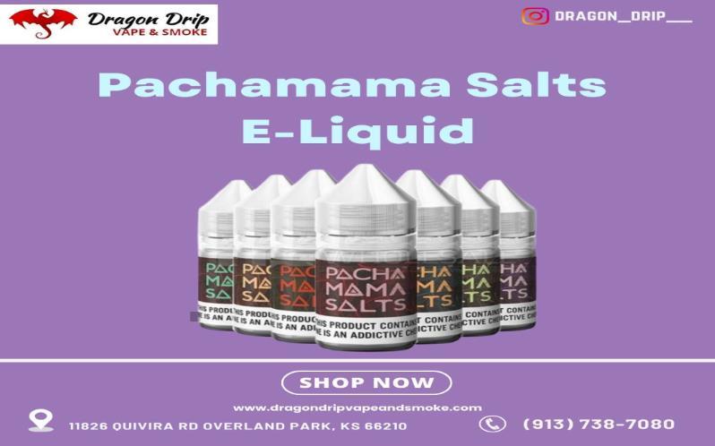 Pachamama Salts E-Liquid available in Overland Park KS