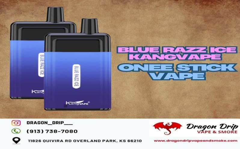  Blue Razz Ice Kangvape Onee Stick Vape available in Overland Park 