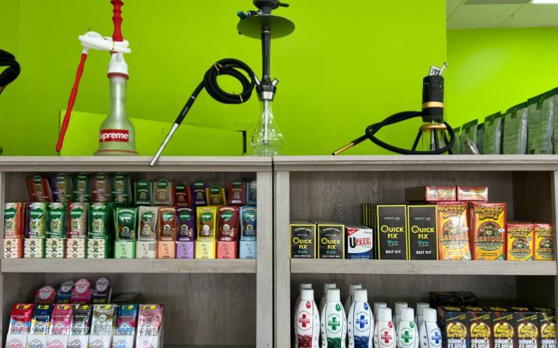 Hookah availability in Dragon Drip Vape and Smoke Overland Park, KS