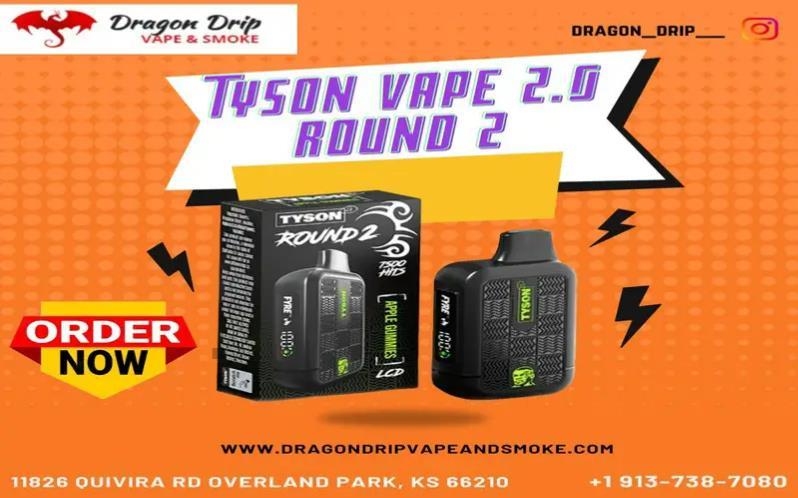 Tyson Vape 2.0 Round 2  availability in Dragon Drip