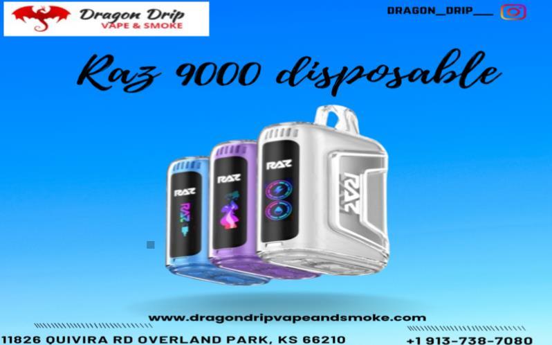  Raz 9000 disposable vapes available in overland park
