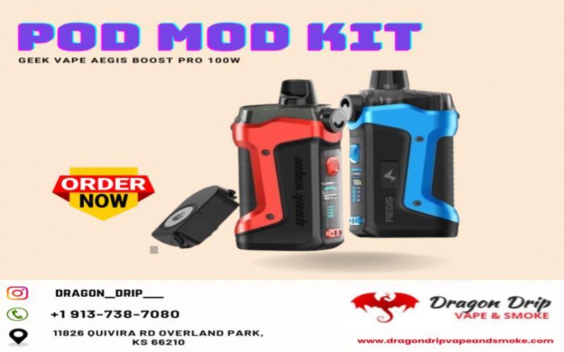  Geek Vape Aegis Boost Pro 100W Pod Mod Kit available in Overland Park