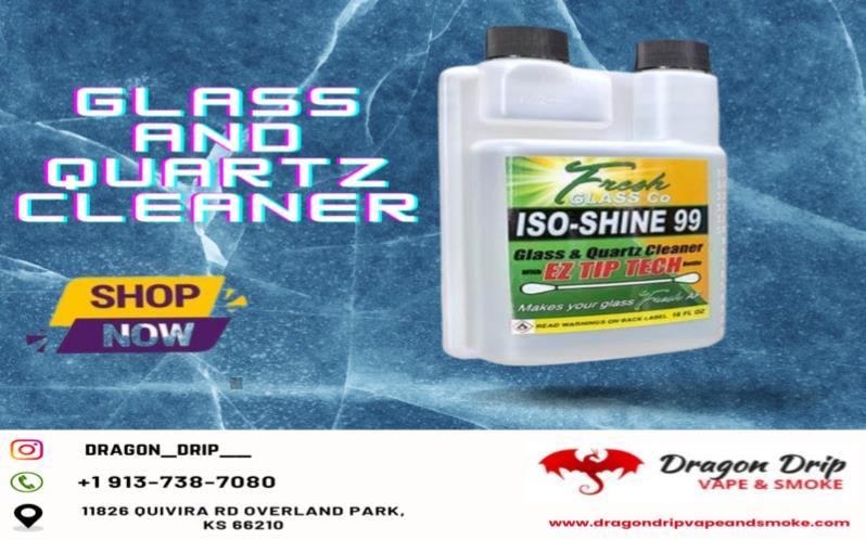 Glass and quartz cleaner available in Overland Park 