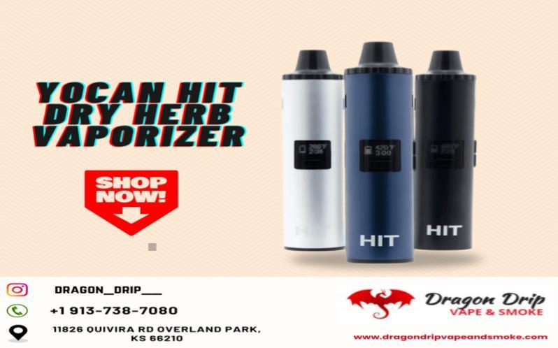  Yocan Hit Dry Herb Vaporizer available in Overland Park 
