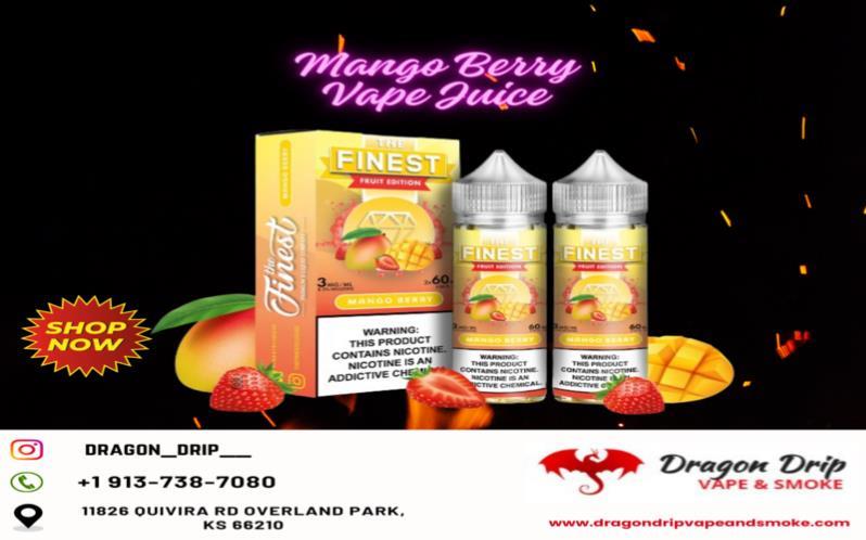 Mango Berry Vape Juice available in Overlandpark 
