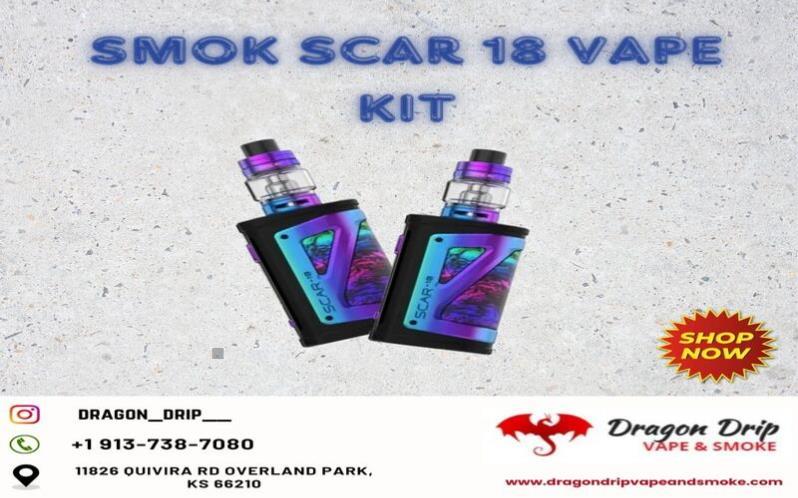 SMOK SCAR 18 VAPE KIT available in Overland Park
