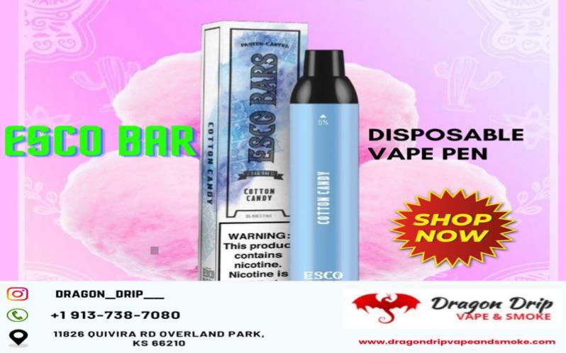 Esco Bar Disposable Vape Pen available in overland park