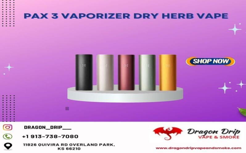 Pax 3 Vaporizer Dry Herb Vape available in Overland Park, KS,