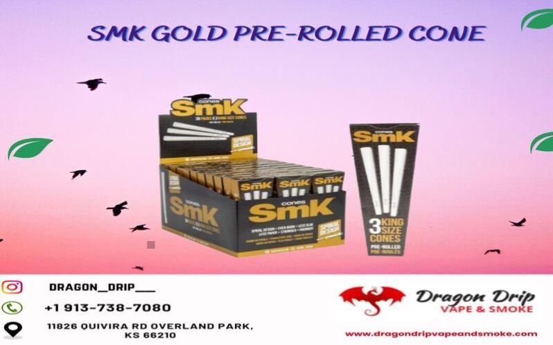 SMK GOLD PRE-ROLLED CONE is available in Overland Park, KS