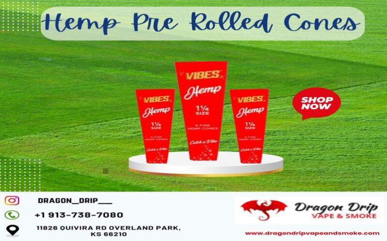 Hemp Pre Rolled Cones is available in Overland Park, KS,