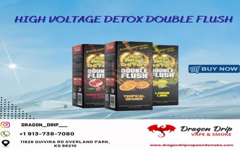 High Voltage Detox Double Flush is available in Overland Park, KS