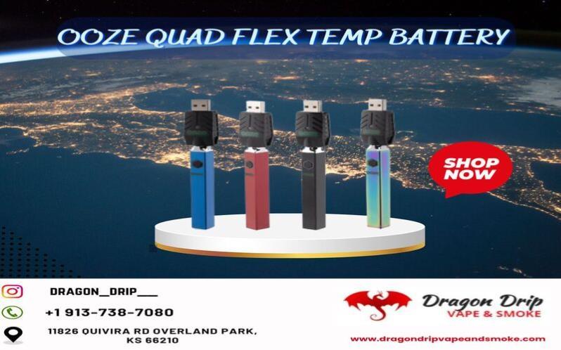  Ooze Quad Flex Temp Battery is available in Overland Park, KS