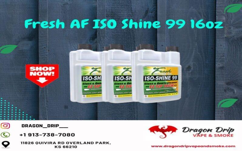 Fresh AF ISO Shine 99 16oz is available in Overland Park, KS