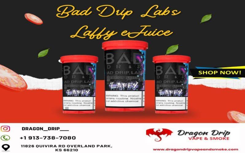 Bad Drip Labs Laffy eJuice is available in Overland Park, KS
