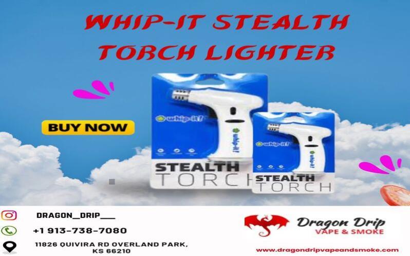 Whip-It STEALTH Torch Lighter is available in Overland Park, KS, 
