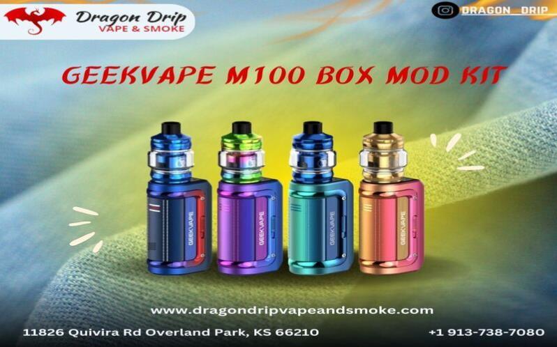 Geekvape M100 Box Mod Kit is available in Overland Park, KS