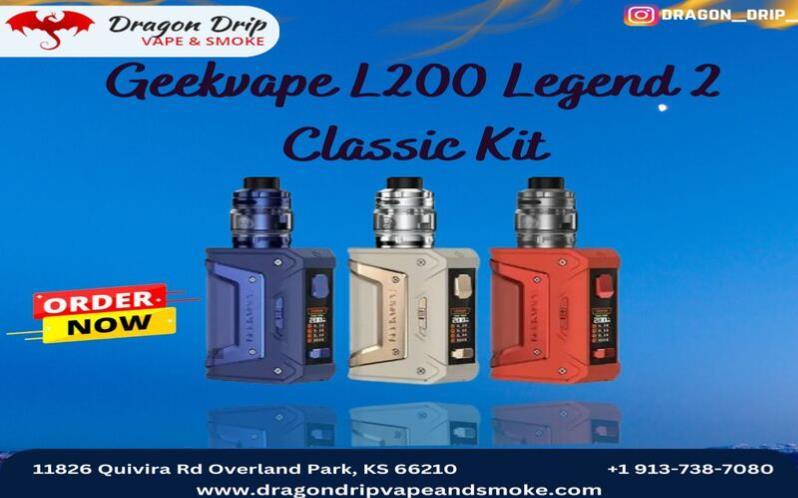 Geekvape L200 Legend 2 Classic Kit is available in Overland Park, KS