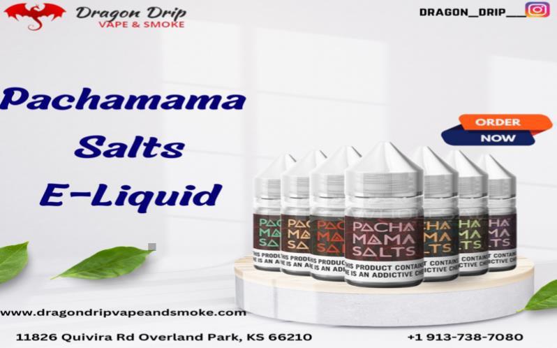 Pachamama Salts E-Liquid is available in Overland Park, KS