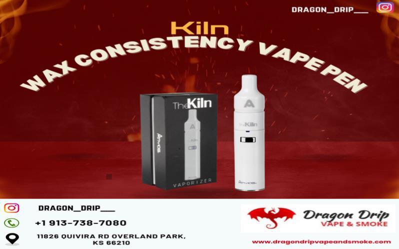  the Kiln Wax Consistency Vape Pen available in