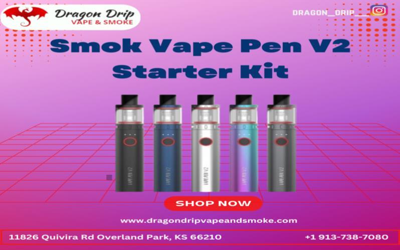 Smok Vape Pen V2 Starter Kit is available in Overland Park, KS