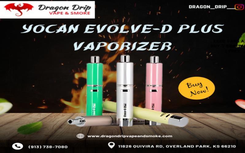 Yocan Evolve-D Plus Vaporizer is available in Overland Park, KS.
