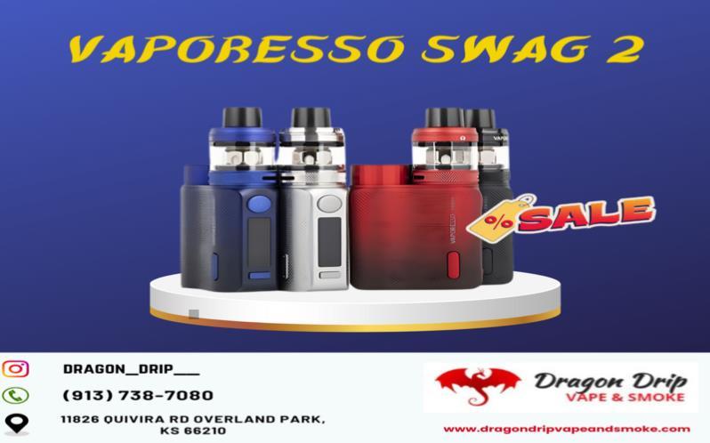 Vaporesso SWAG 2 is available in Overland Park, KS