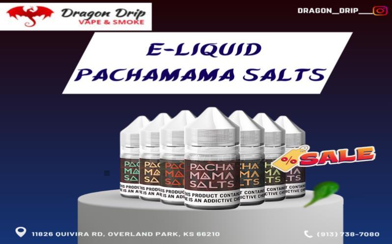 Pachamama Salts E-Liquid is available in  Overland Park, KS