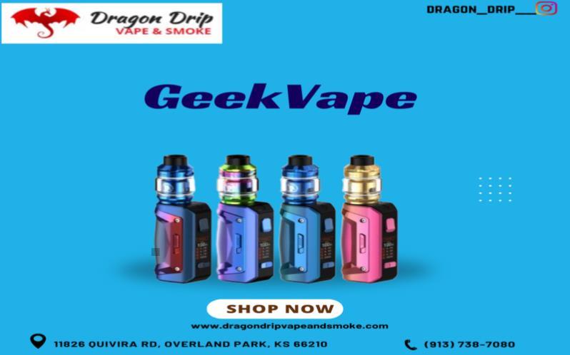 GeekVape is available in Overland Park, KS