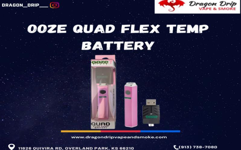 Ooze Quad Flex Temp Battery is available in Overland Park, KS