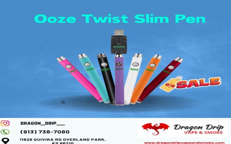 Ooze Twist Slim Pen available in Overland Park, KS! 