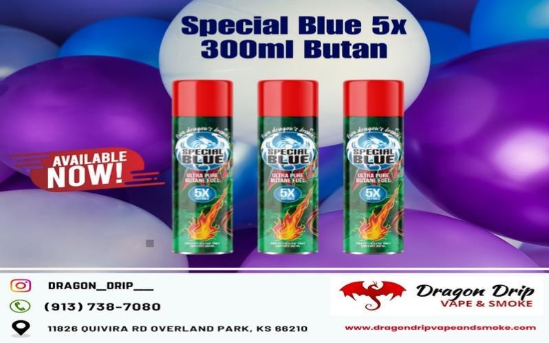 Special Blue 5x 300ml Butan available in Overlandpark Ks