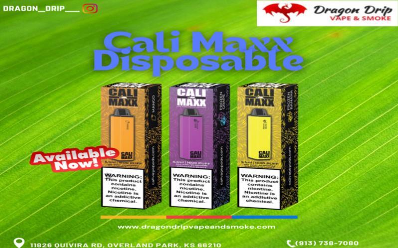 Cali Maxx Disposable available in vapes Overland Park, KS
