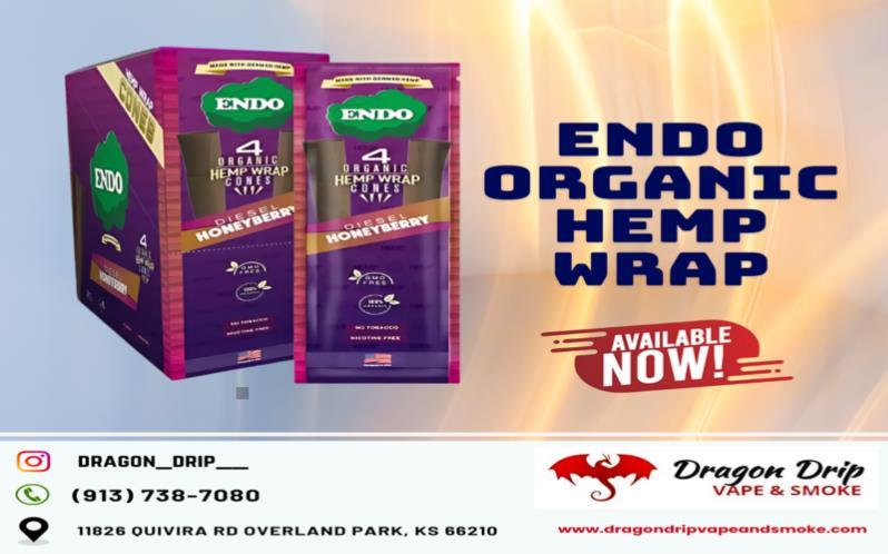 ENDO Organic Hemp Wrap available in Overland Park, KS.