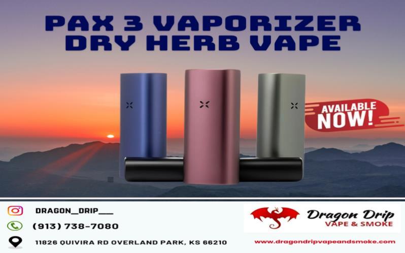 Pax 3 Vaporizer Dry Herb Vape available in Overland Park, KS