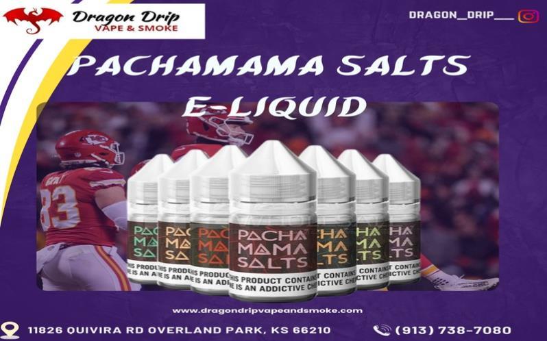 Pachamama Salts E-Liquid available in Overland Park, KS