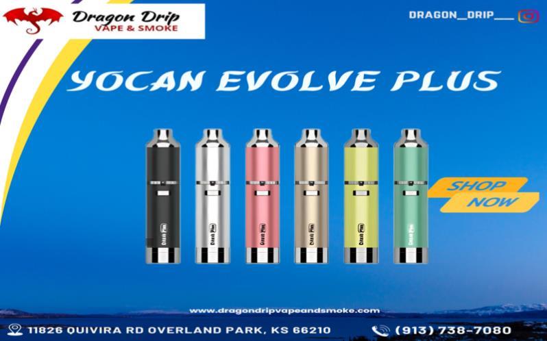 Yocan Evolve Plus available in Overland Park, KS.