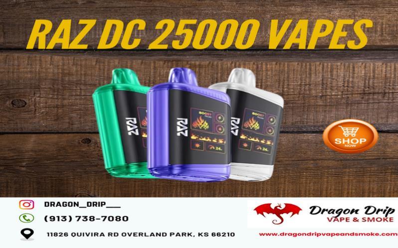 RAZ DC 25000 vapes
