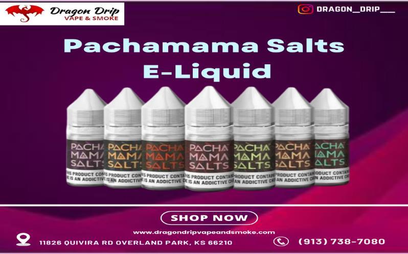 Pachamama Salts E-Liquid available in Overland Park, KS