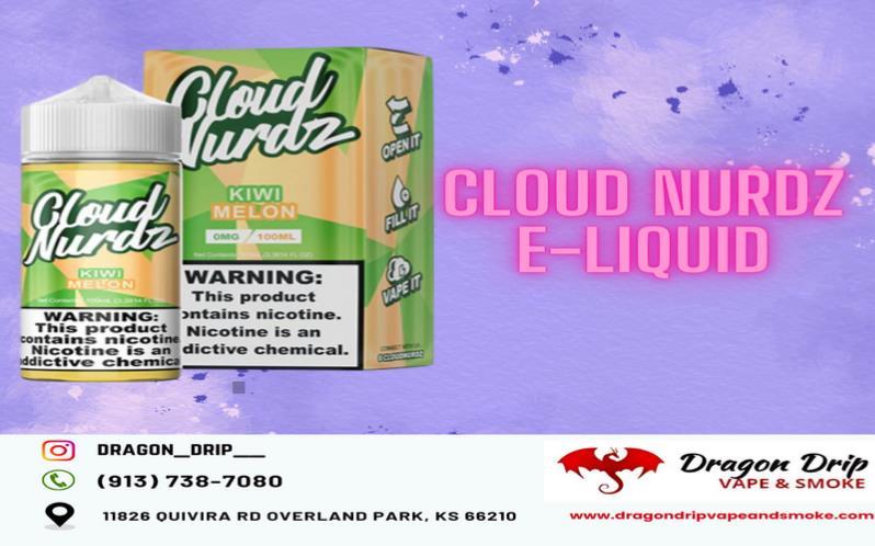 Cloud Nurdz E-Liquid available in Overland Park 