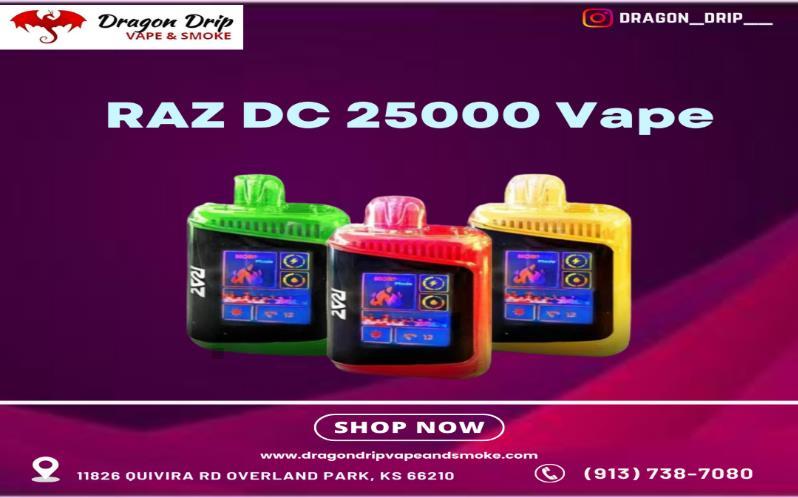 RAZ DC 25000 Vape available in Kansas