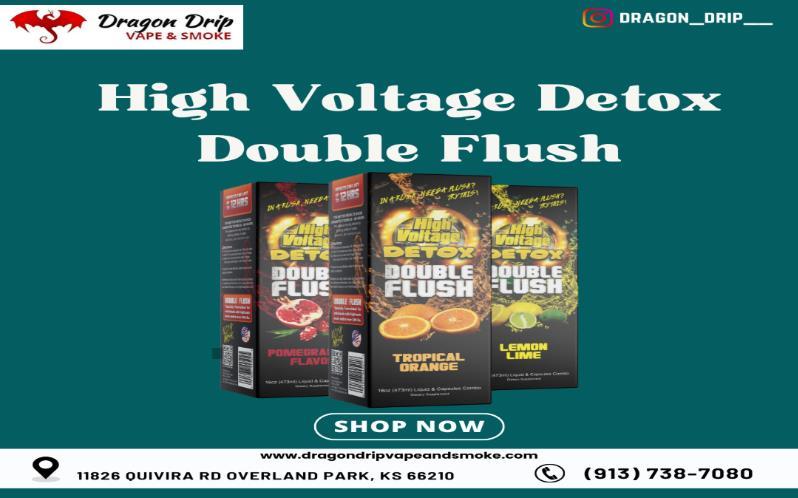 High Voltage Detox Double Flush available in Overland Park, KS