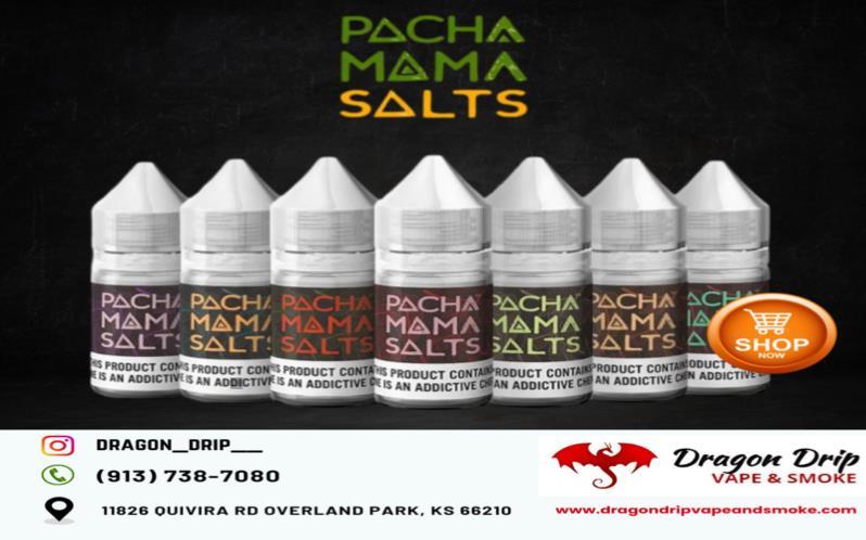 Pachamama Salts E-Liquid available in Overland Park 