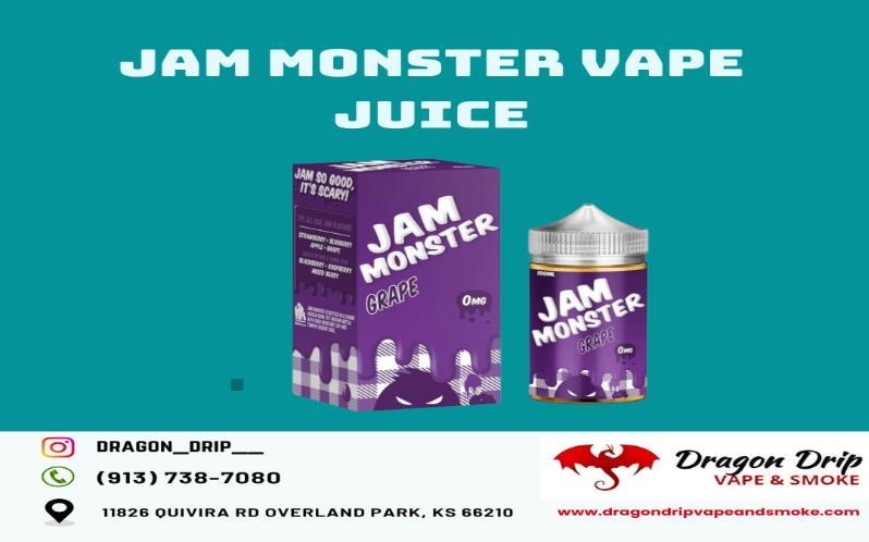 Jam Monster Vape Juice available in Overland Park KS