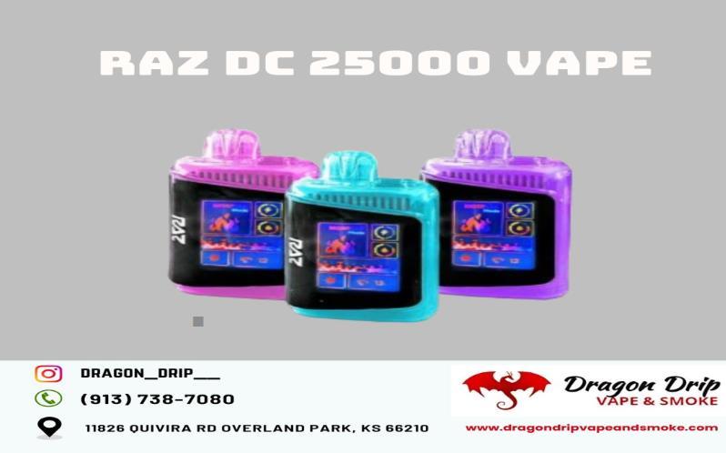 RAZ DC 25000 Vape available in Overland Park