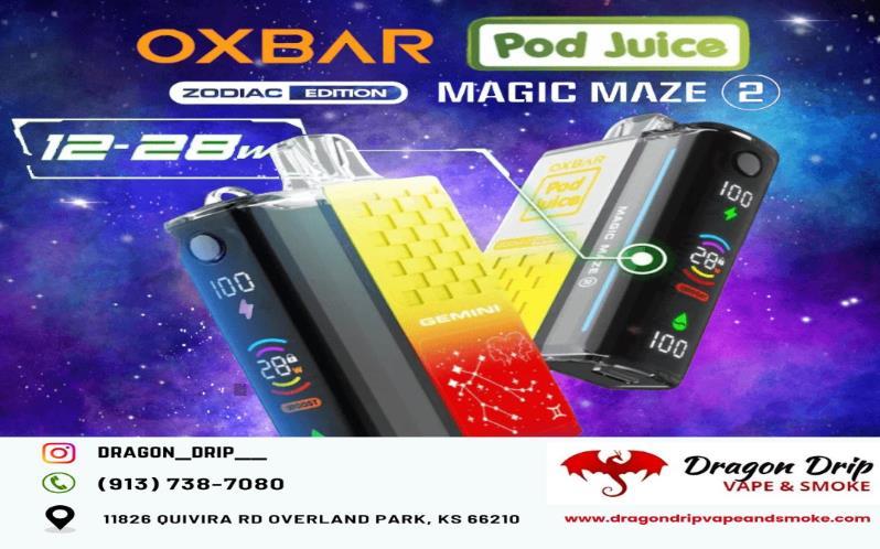 OXBAR x Pod Juice available in Overland Park