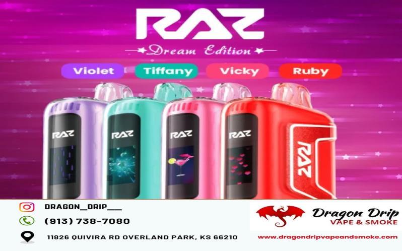 Raz 9000 Disposable Vape available in Overland Park