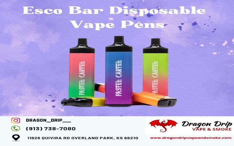 Esco Bar Disposable Vape available in Overland Park KS