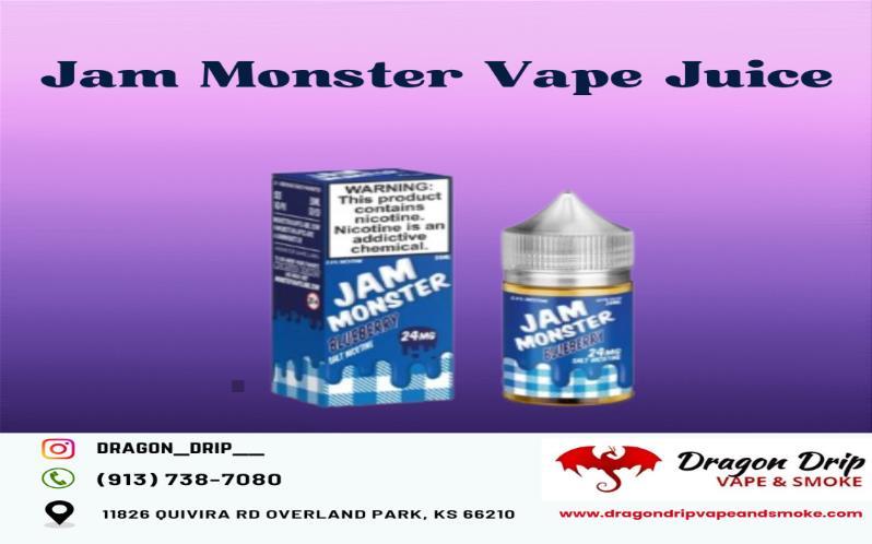 Jam Monster Vape Juice available in Overland Park KS