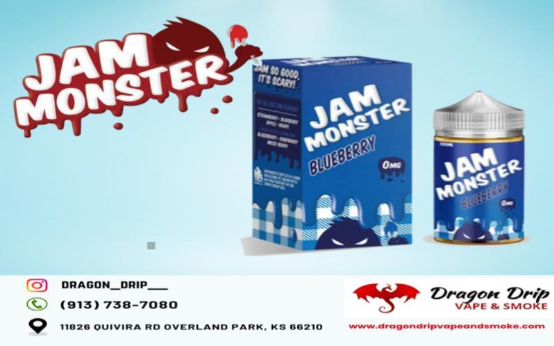 Jam Monster Vape Juice available in Overland Park KS